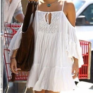 Jens Pirate Booty El Matador Tunic Dress - cream OS